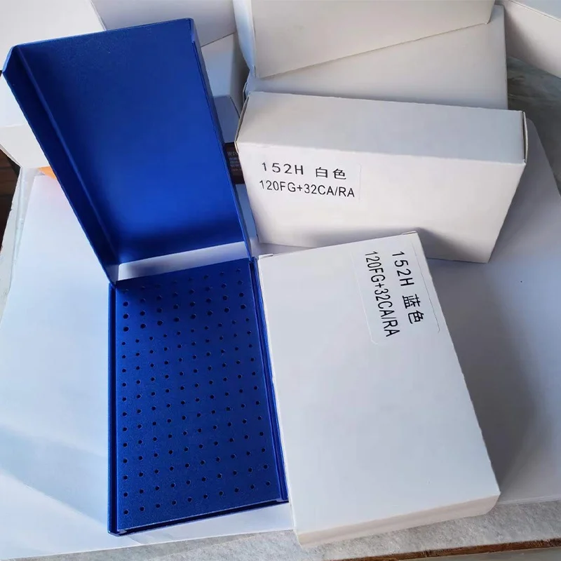 152 Holes Opening Autoclavable Aluminium High Speed Burs Holder