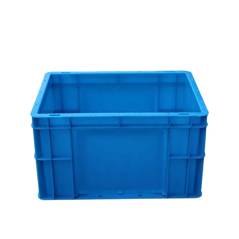 Crate Storage Box Solid Box Material Stackable Recycle Turnover High Quality HDPE Moving PP EU4328 Standard Transport Plastic