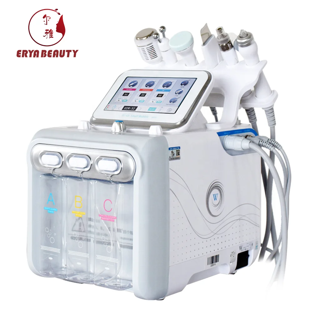 High Quality H2O2 Facial Peel Machine for Spa/deep clean oxygen bubble  hydro dermabrasion water oxygen jet peel machine