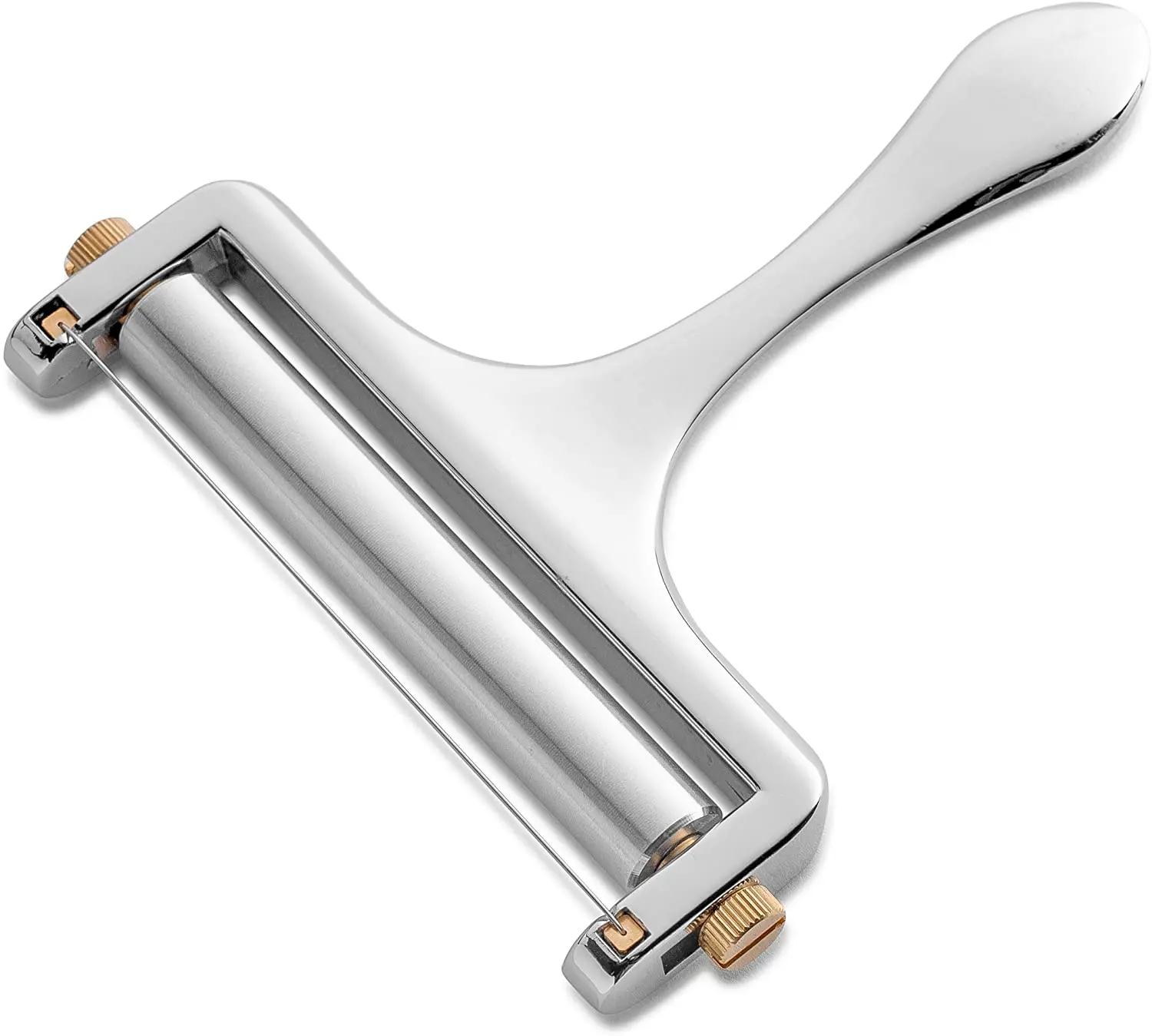 With Replacement Stainless Steel Cutting Wire Included Adjustable Thickness Cheese Slicer