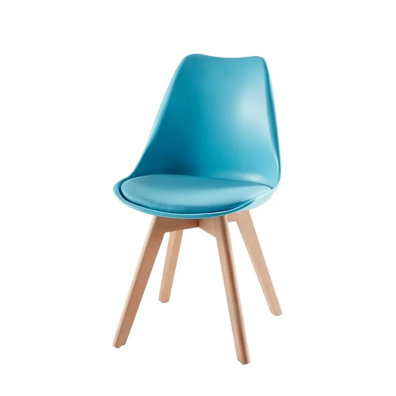 home restaurant furniture new design blue plastic chair silla nordica chaise scandinave