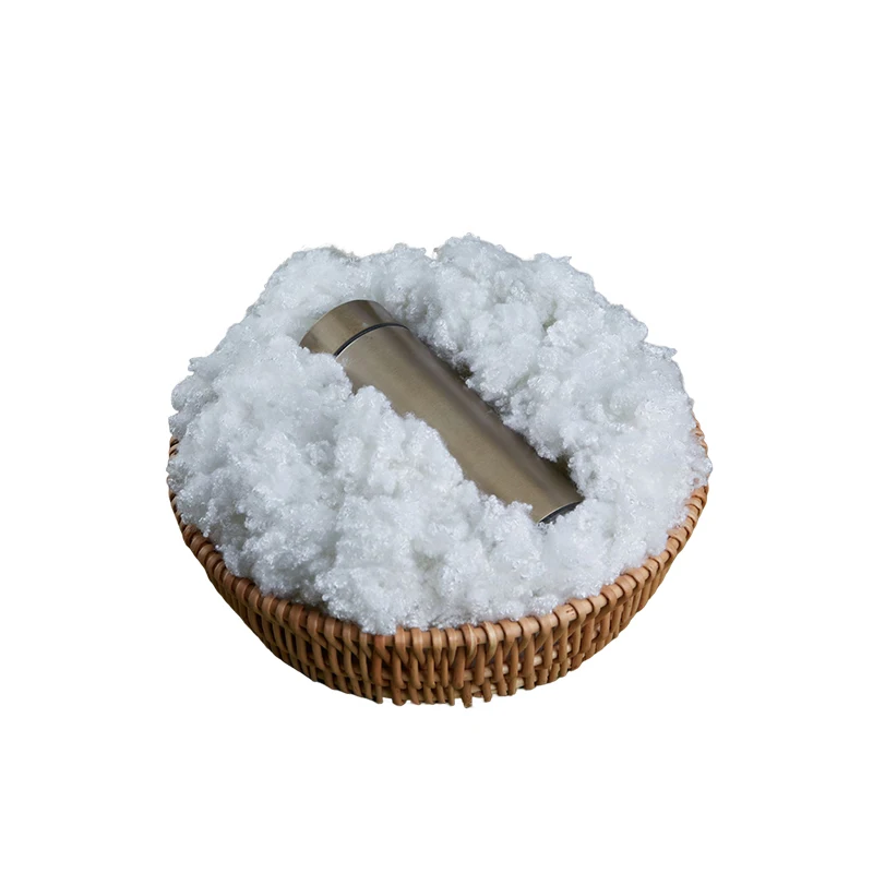 Полиэфирные волокна JYPF прямой производитель с сертификатом GRS регенерированные полые конъюгированные полипропиленовые хлопковые псф для наполнения