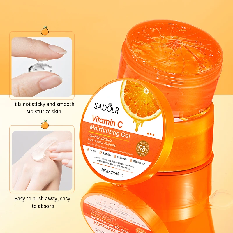 SADOER  Images  after sun forever aloe vera gel for face skin care moisturizing whitening beauty acne removal
