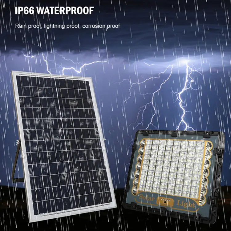 Solar Projector Solarlight Led Floodlight Sola Waterproof Motion Sensor Outdoor Lights Outdoor 100Watt Led Flood Light