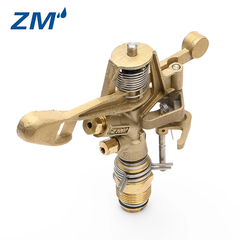 Impact Sprinkler Manufacturer Garden Irrigation Brass Professional China Sprinkler Gun for Agriculture Drip Irrigation Everyday