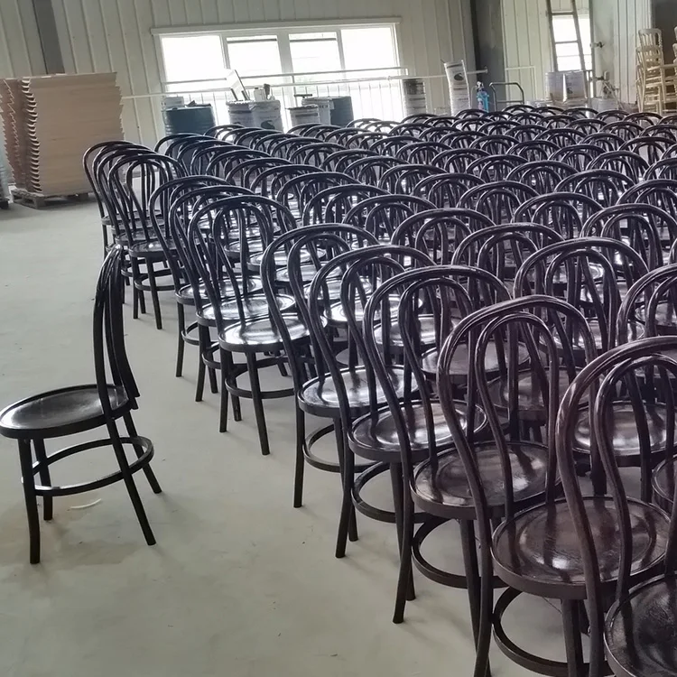 Wholesale Banquet Party Event Stacking Wooden Wood Dining Wedding Bentwood Thonet Chairs for Sale
