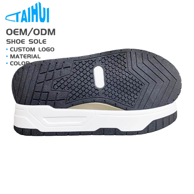 Fashion Comfortable TPR Shoes Sole Anti Slip Sneaker PU sole for woman Sheet Sports Casual outsole Manufacturer