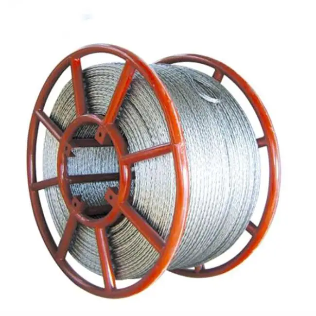 Применение механической тяги-Off стали анти-скручивающим эффектом плетеный