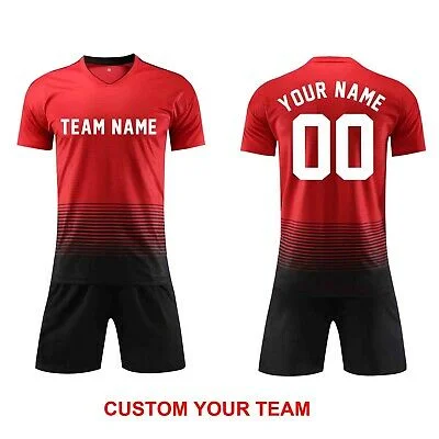 Factory wholesale cheap custom team uniform football uniform custom design soccer wear for men