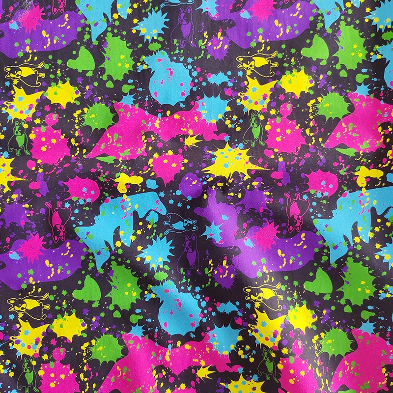 100% Polyamides Chinese Style Printing Fabric Puffer Jacket Fabric Nylon Print Fabric