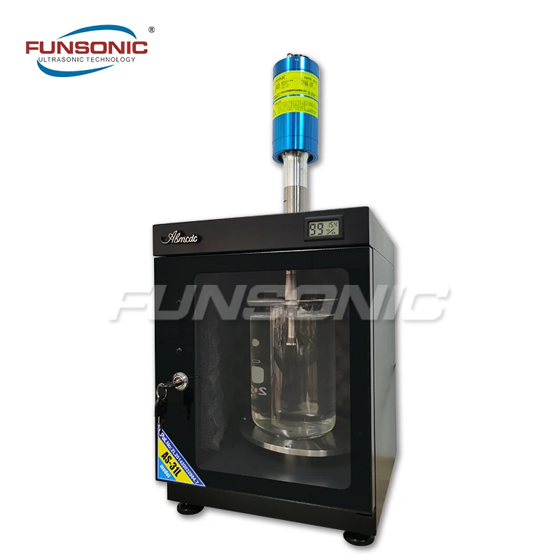 Funsonic Ultrasonic Homogenizer Mixer Emulsifier for Experimental Liquid Processing