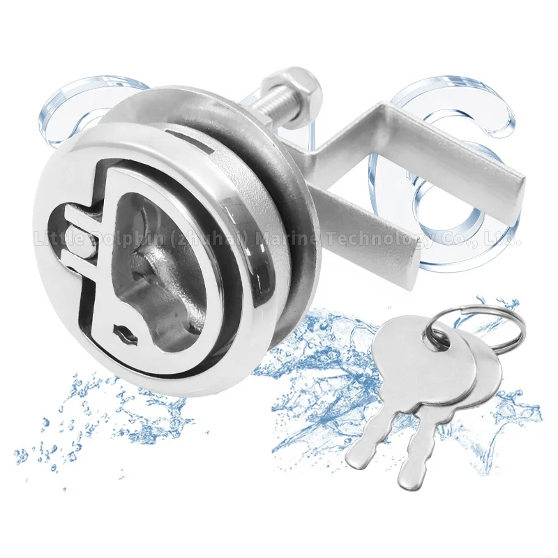 Shock price new product recommended 316 stainless steel floor lock