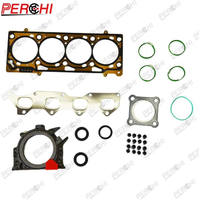 PERCHI  Engine Spare Parts POLO 1.4  Fit For VOLKSWAGEN   Full Complete Gasket Set Kit Car OEM 036 198 012 S manufacturers