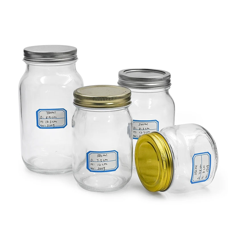 500ml marmalade glass jar