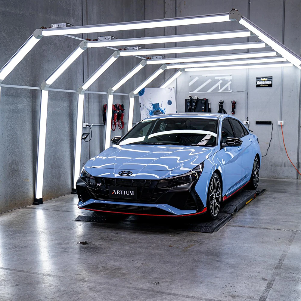 Aluminium Housing Car Workshop Lights Auto Detailing Inspection Garage Lamp Light Tunnel