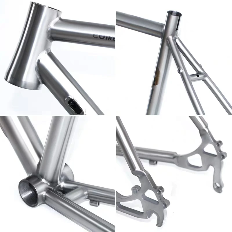 Wholesale Titanium BB68/BB73 Taper Head Tube for Road Touring and Mountain Bikes BSA Compatible Frame