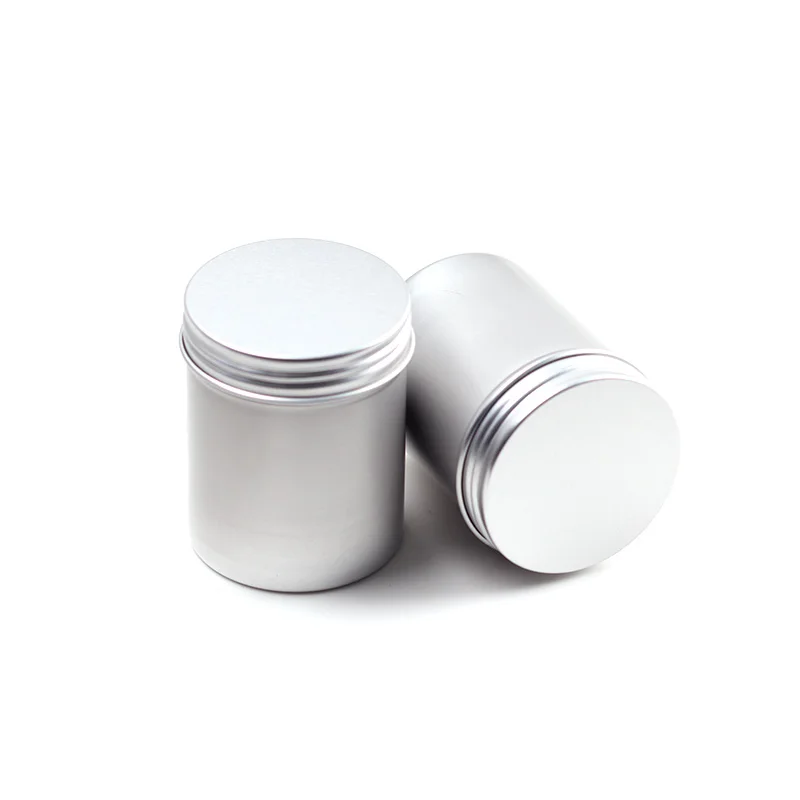 80ML Aluminum Screw Top Round Tea Jars Metal Tin Cans Aluminum Tin Containers Food grade Aluminum Cans
