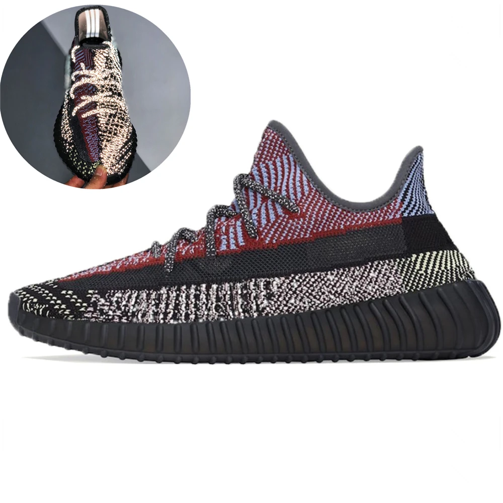  Оптовая продажа Новое поступление мужские кроссовки yeezy 350 v2 fly