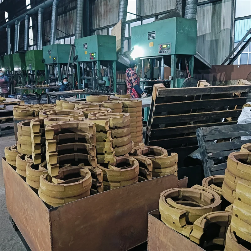 OEM вермикулярные графитовые железные поворотные кольца ISO 1083:2009 GJV-450 отливки детали оборудования высококачественные услуги по отливке чугуна
