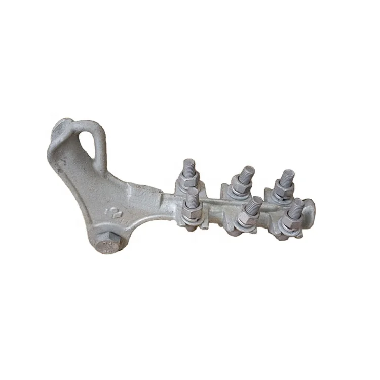 NLL type aluminum alloy strain tension dead end clamp