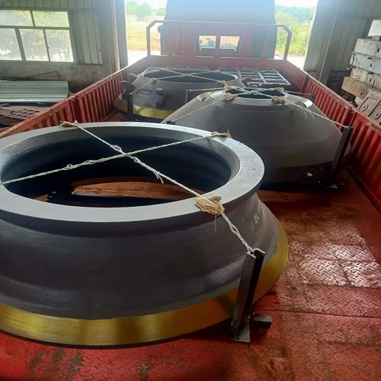 Cone Crusher Spare Parts Mn13 Mn18 Mantle And Concave Bowl Liners For Various Brand And Accept Customized