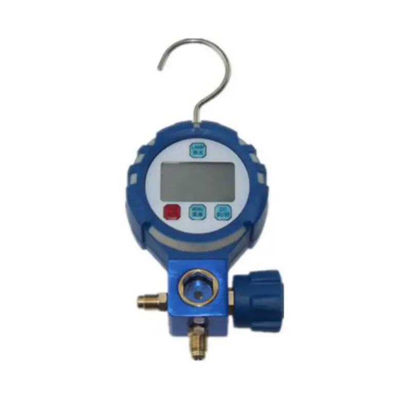 High quality R32 R410A R22 R134a Refrigerant Digital Single Gauge for A/C Service Refrigeration Tool