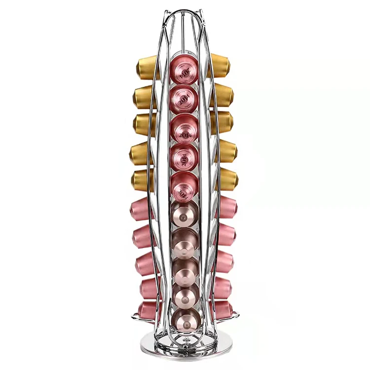 С фильтром для кофемашины Nespresso выведения токсинов 40 шт капсулы кафе подстаканник изогнутые новая форма стеллаж хранения семья декоративная рамка дисплея