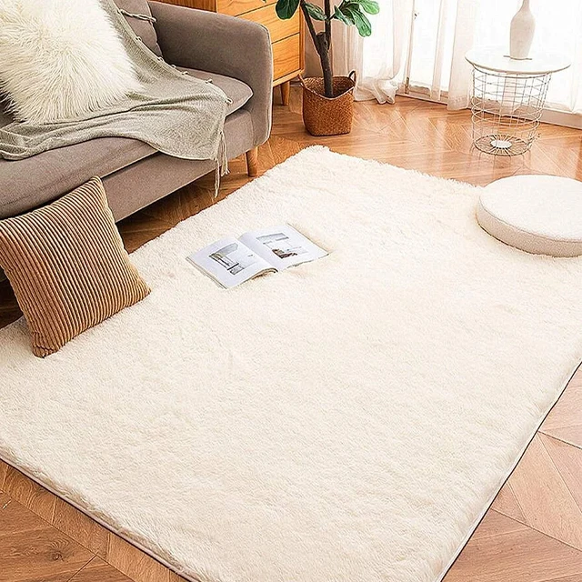 Original factory  Tie Dyed Carpet Kids Room Throw Fuzzy Plush Rug Dorm Cute Decor Fluffy and Soft Area Rugs for Bedroom Living