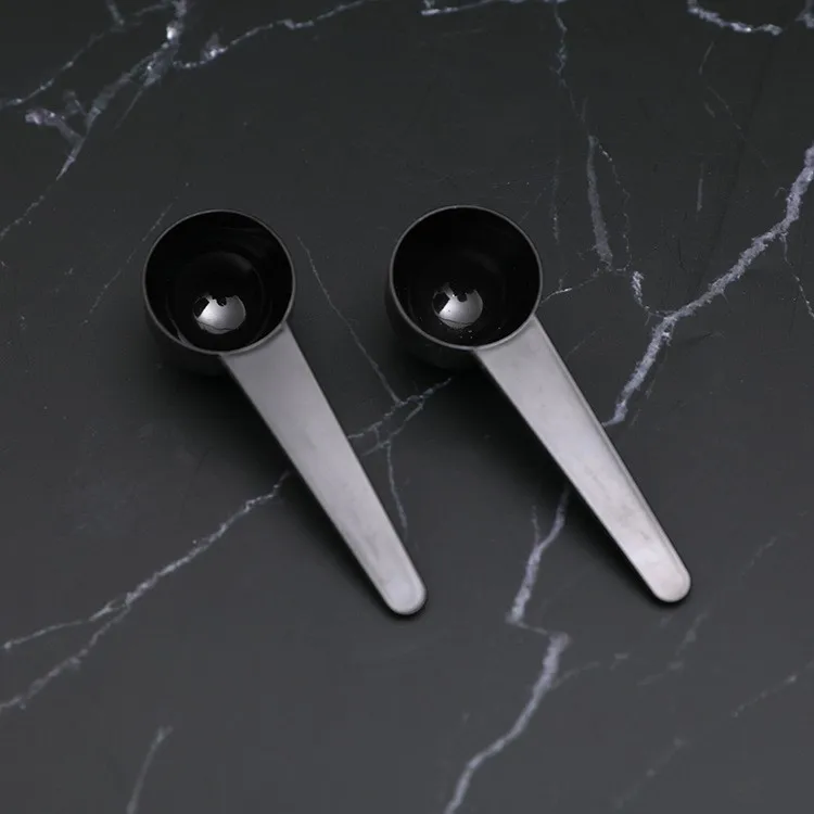 factory food grade 10g 20ml plastic clear pink Coffee measuring spoons long handle Mini milk powder Scoops