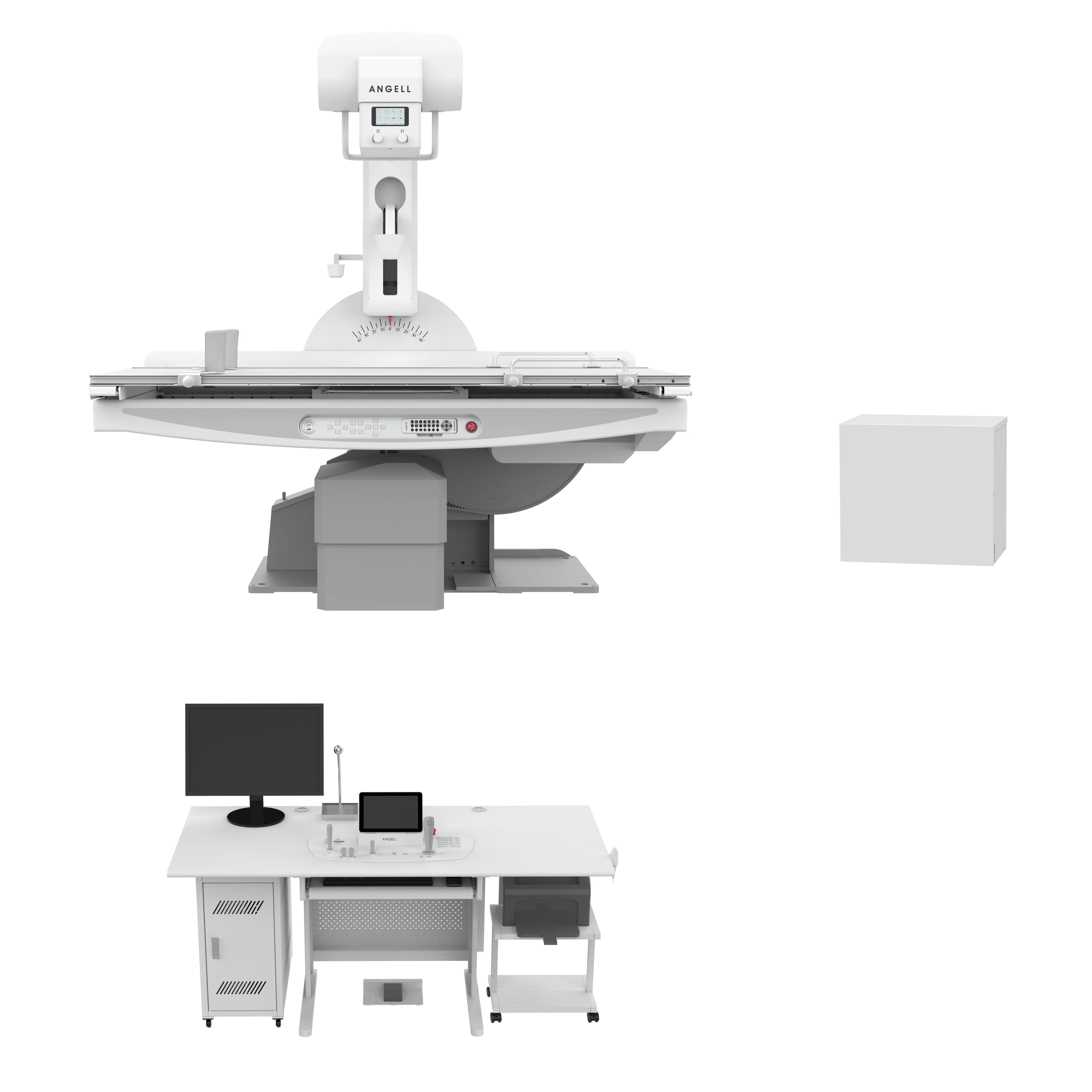 Multifunctional Digital Dynamic Gastrointestinal Radiography and Fluoroscopy System CQD4-803 Double Tube
