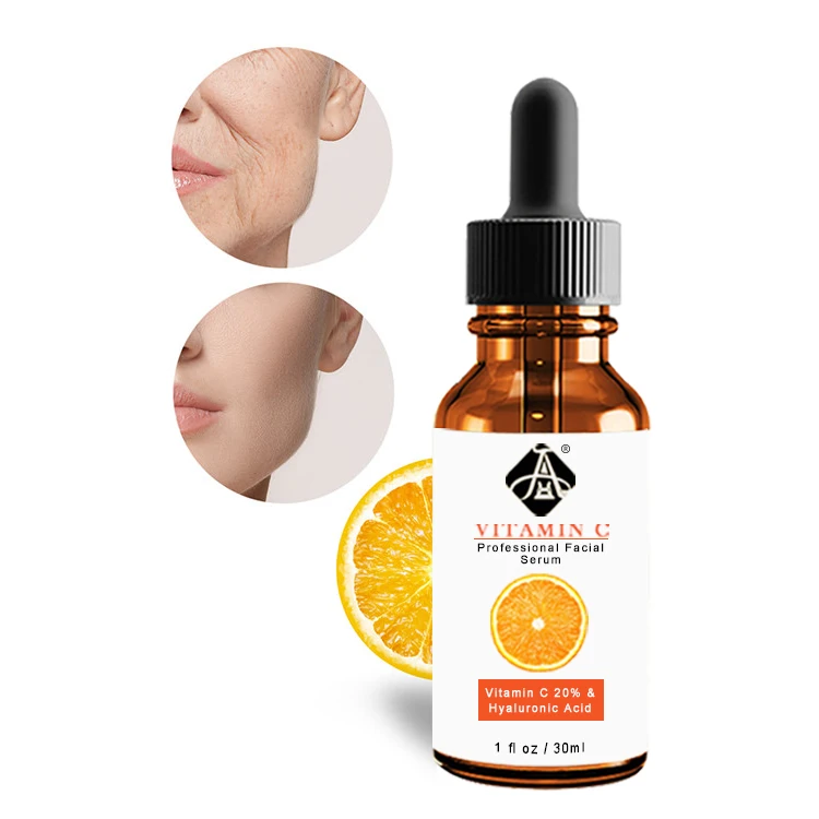 
AH Hyaluronic Acid Vitamin E Natural Skin Care Facial Treatment Vitamin C Serum for Face 