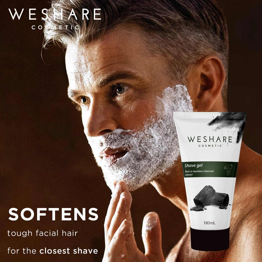 Travel Size Shave Butter Organic Moisturizing Men Grooming Beard Shave Gel Protects Against Razor Burn Irritation Shave Cream