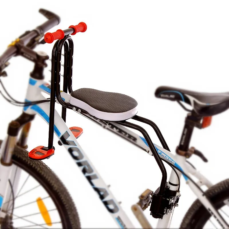 Front mounted child bike seat