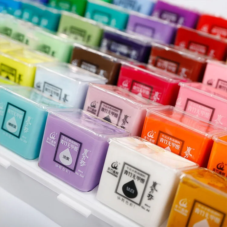 New 40Color 30-100ML Set Of Non-Toxic Gouache Paint Art Painting Medium With Canvas Painting Capacity