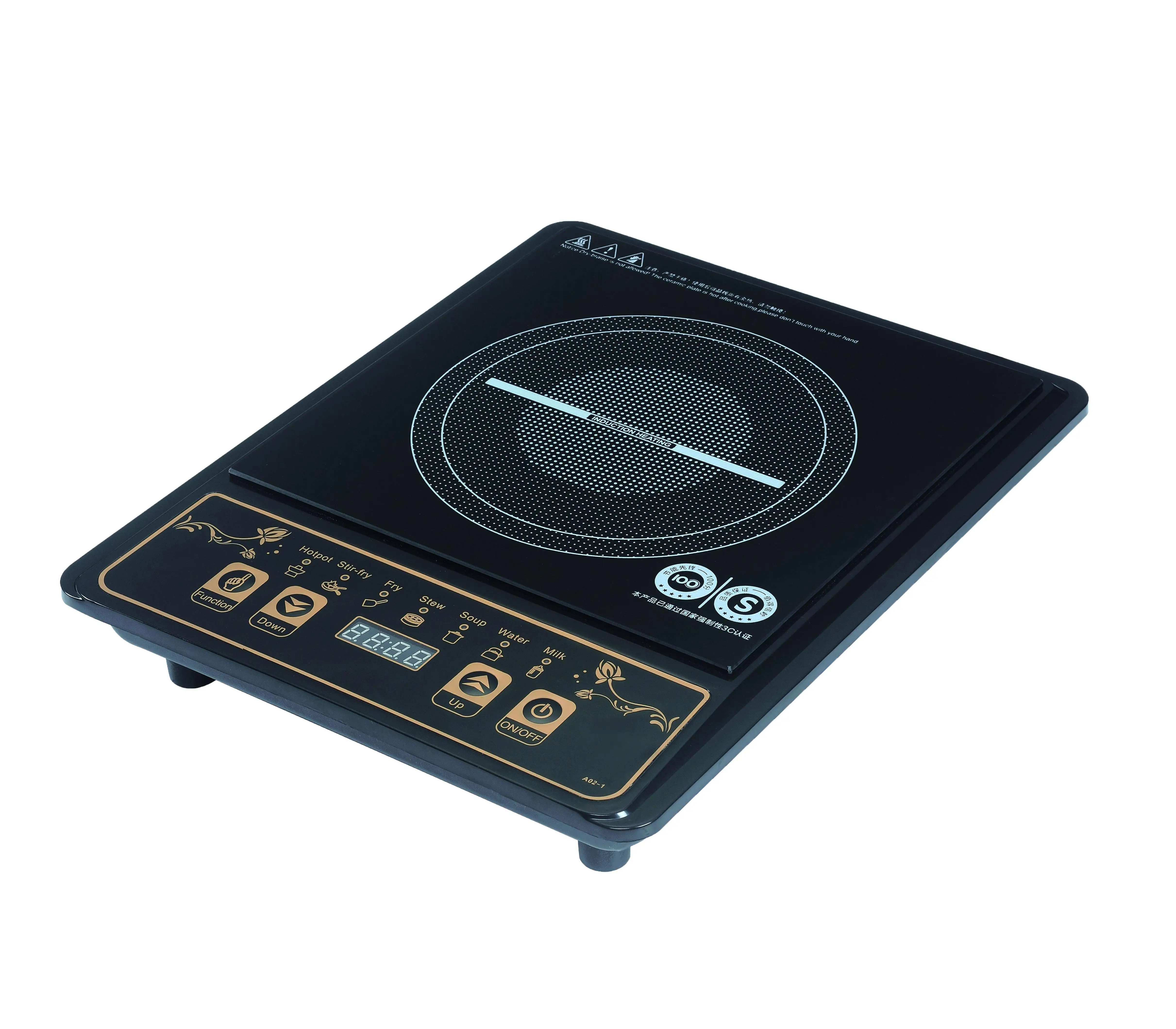 Cooking cooker cheap button model 1500w220v dc induction cooker