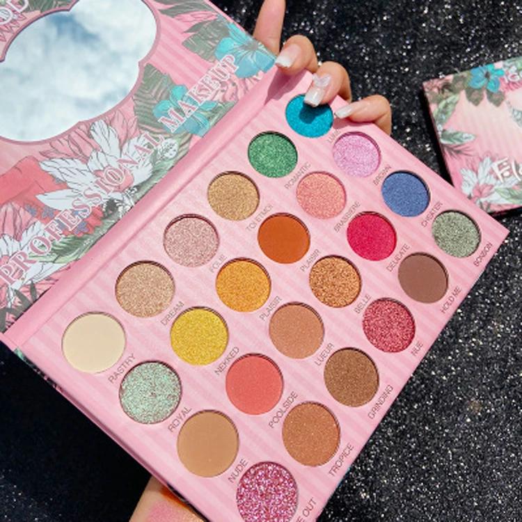 
high pigment private label nude eye shadow eyeshadow palette 