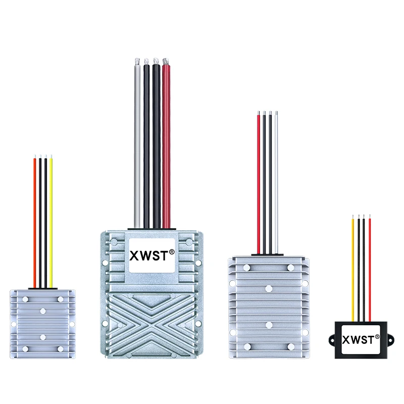 Waterproof IP67 Boost Module Transformer 12V 24V 36V 48V to 60V DC DC Step up Converter 0.6A~40A Voltage Power Supply with CE