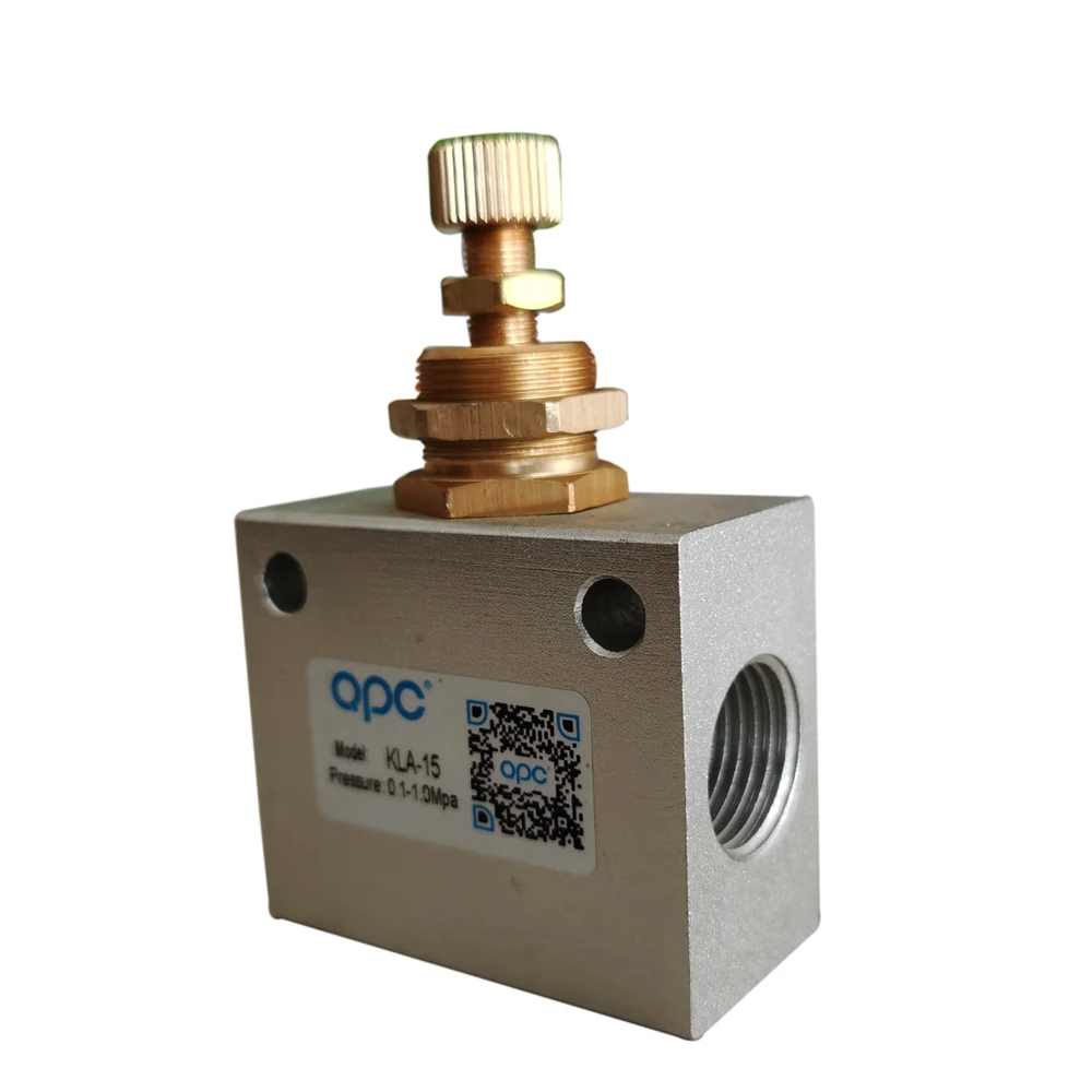 KLA Series Pneumatic Flow Control Valve Pneumatic Air Control Valve