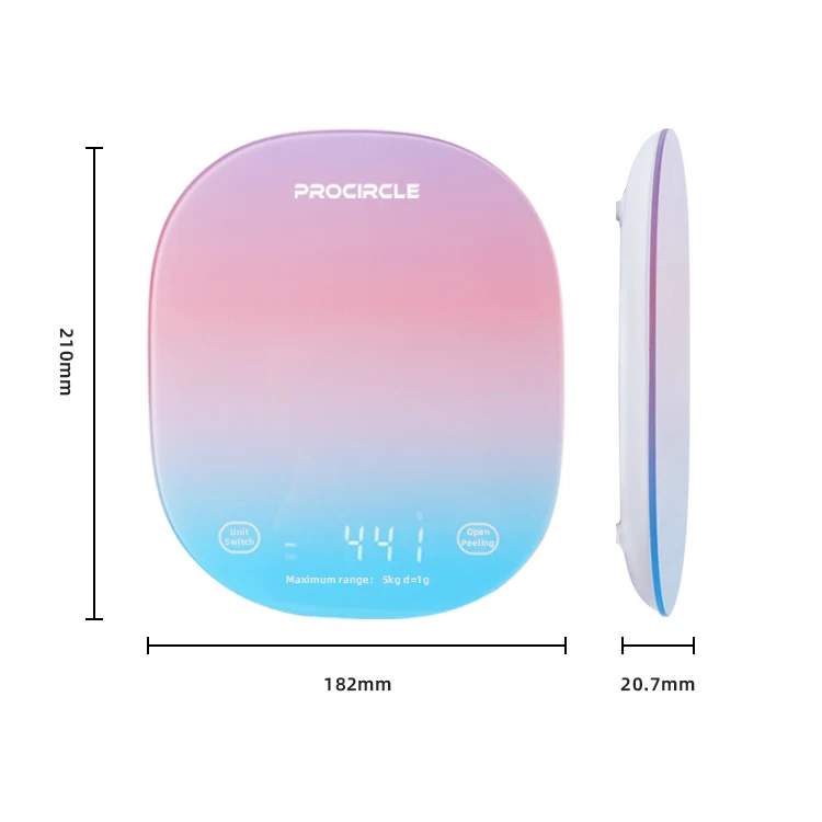 Procircle Wholesale Digital Kitchen Scale Weigh Food