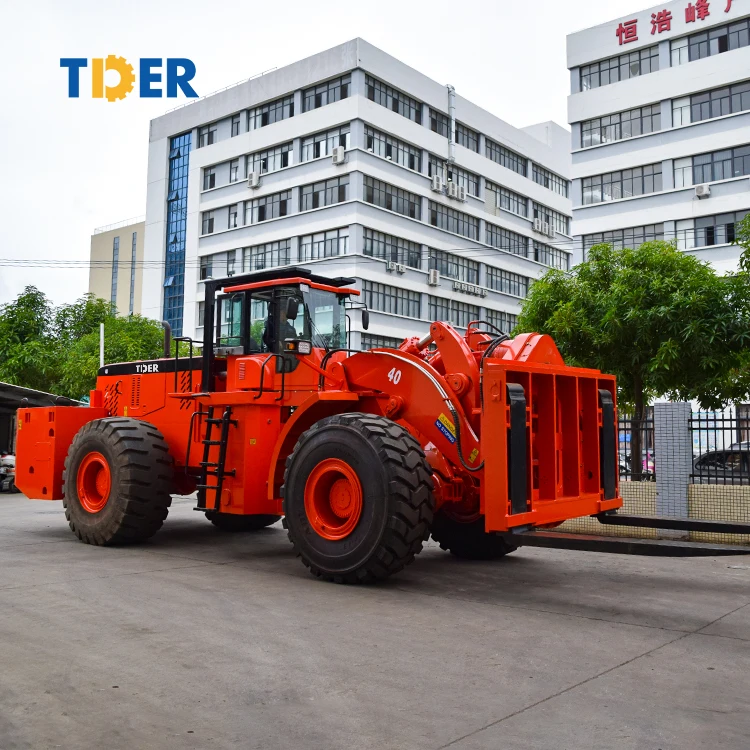 TDER container stone 360 rorator loader  Loader 40 tons 45 tons front loader from china