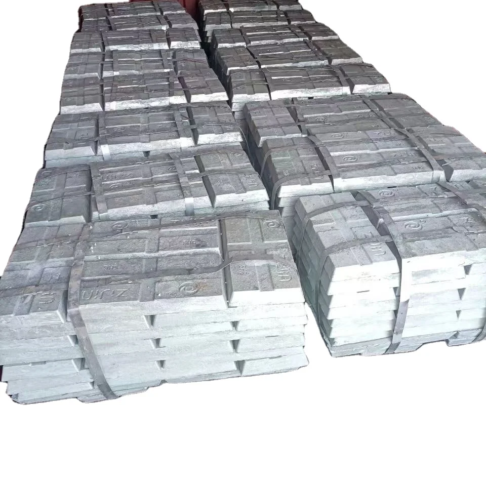 Цинковые слитки Zn 99,95 чистоты