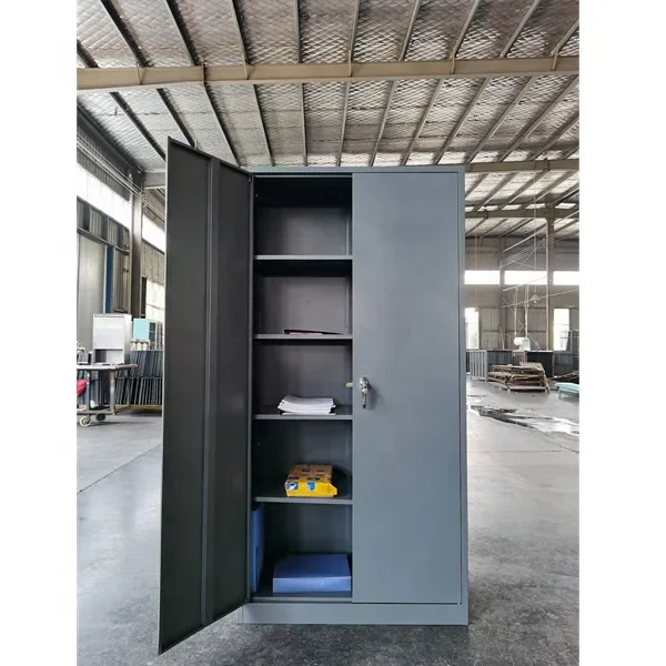 Metal cabinet storage 2 door file cabinet with swing door 2 door steel filing cabinet