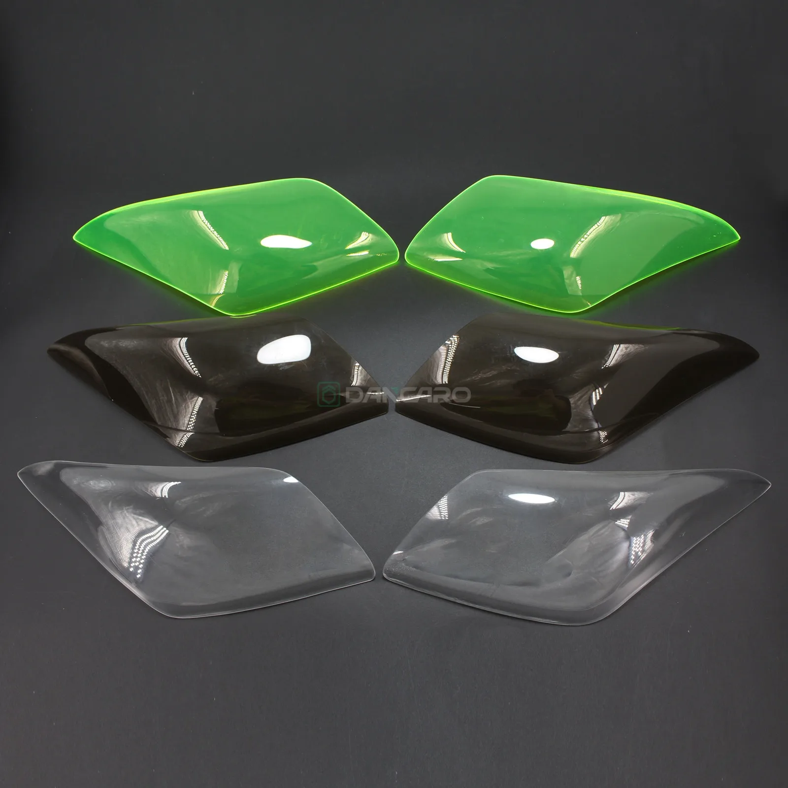 DANCARO Motorcycle Headlight Decorative Cover Pads Light Cover Protector for YAMAHA T-MAX530 TMAX 530 15-16 Accessories Parts