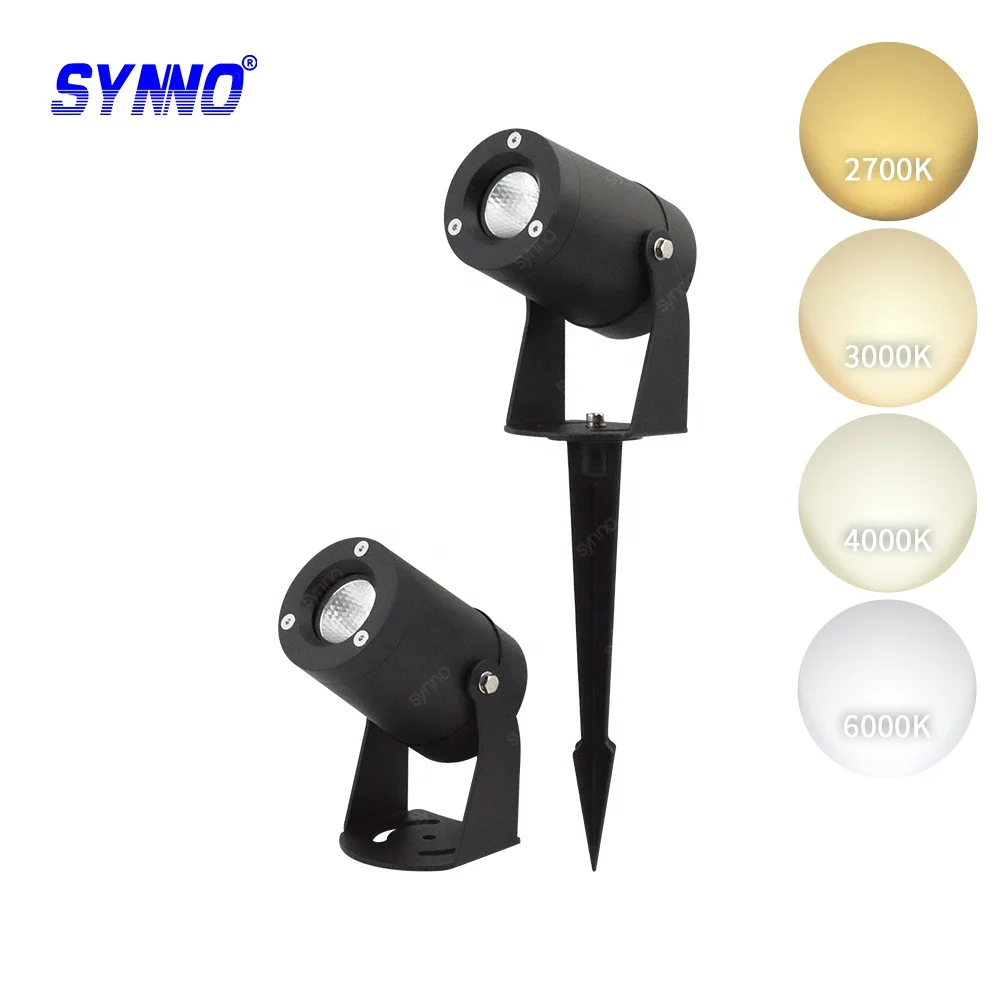 Manufacturers Direct Waterproof Ip65 Heavy Duty Landscape Lighting Low Voltage Garden Up Lights Outdoor Spotlight With Spike