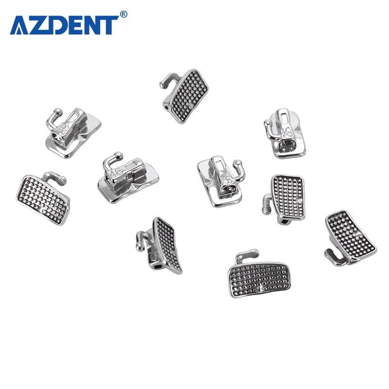AZDENT Dental Bondable Non-convertible Orthodontic Buccal Tubes with CE