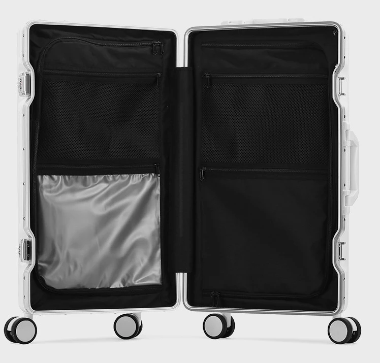 Koowo High Quality 20 24 Inch Cute Round Suitcase ABS PC Travel Luggage Set Customized Cabin Suitcase with Waterproof