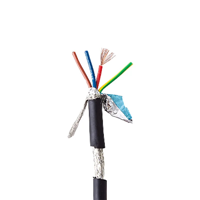 TRVV High flexible tow chain cable 6 8 10 12 14 16 20 core 0.2 0.3 0.5 square bending cable