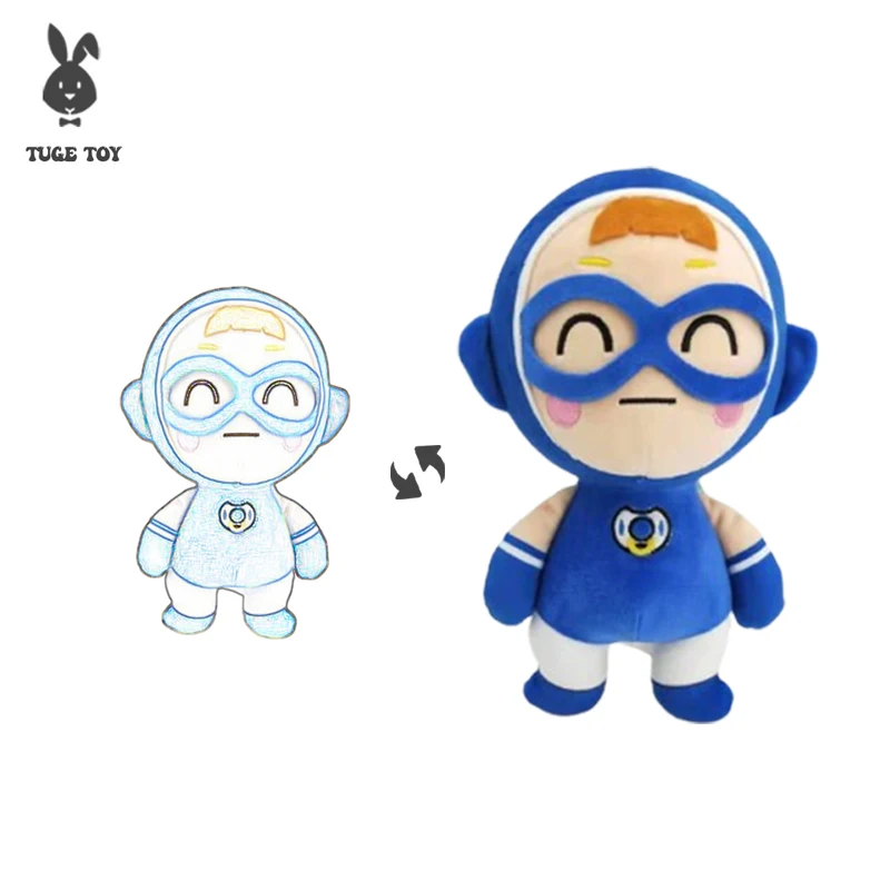 TUGE-Cross-border hot selling  gift doll cartoon plush toy baby comfort  pillow children accompany sleeping plush doll