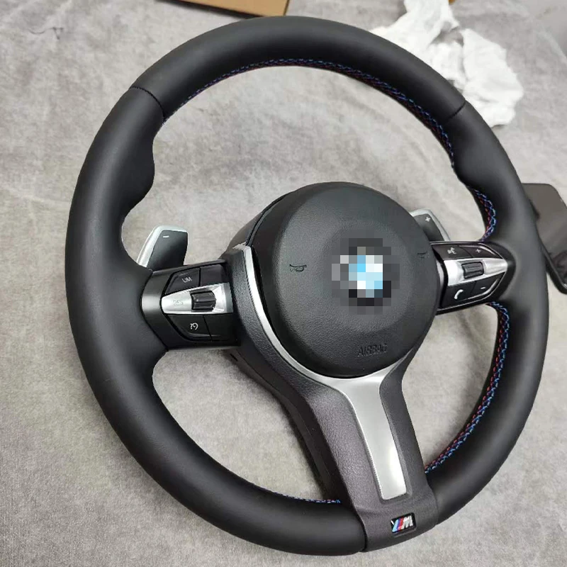 Для BMW F10 F20 F30 M спортивный кожаный руль интерьер