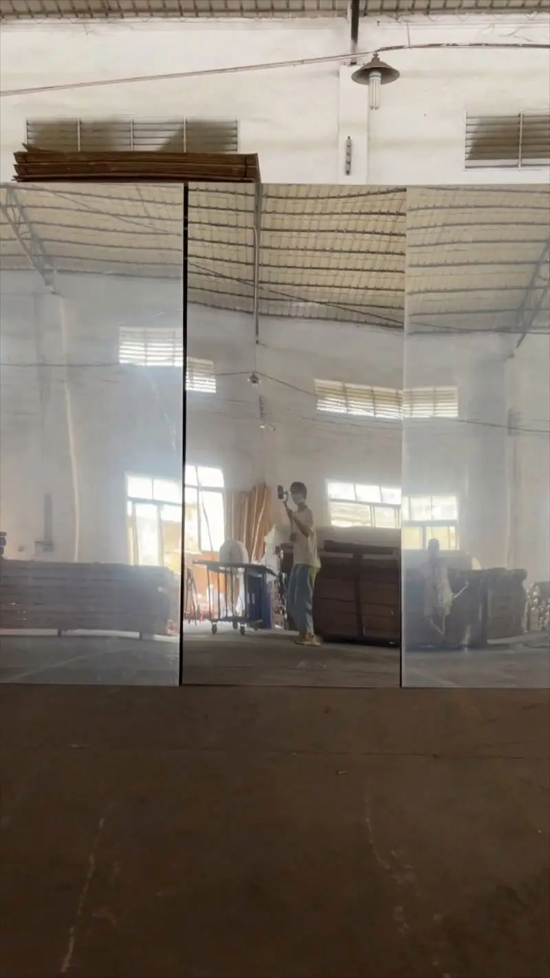 High Density Bamboo Charcoal Co-extruded Boards Indoor Decoration Mirror Effect Wallboard WPC PVC Wall Panel For Salon